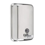 Σαπουνοθήκη τοίχου 500ml, inox βαρέως τύπου