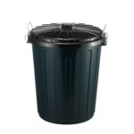Κάδος απορριμάτων 60 λίτρων πλαστικός με καπάκι