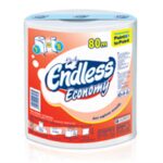 Ρολό Κουζίνας Οικονομικό, 80 μέτρων, 800 gr, PtP, Έξτρα απορροφητικό ENDLESS