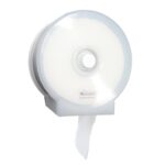 Διανεμητής Ρολού Υγείας 500gr, Λευκός-Διάφανος, Φ22x12cm, ENDLESS