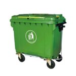 ΚΑΔΟΣ ΕΞΩΤΕΡΙΚΟΥ ΧΩΡΟΥ ΠΡΑΣΙΝΟΣ ΠΛΑΣΤΙΚΟΣ ΜΕ ΠΕΝΤΑΛ 660lit.